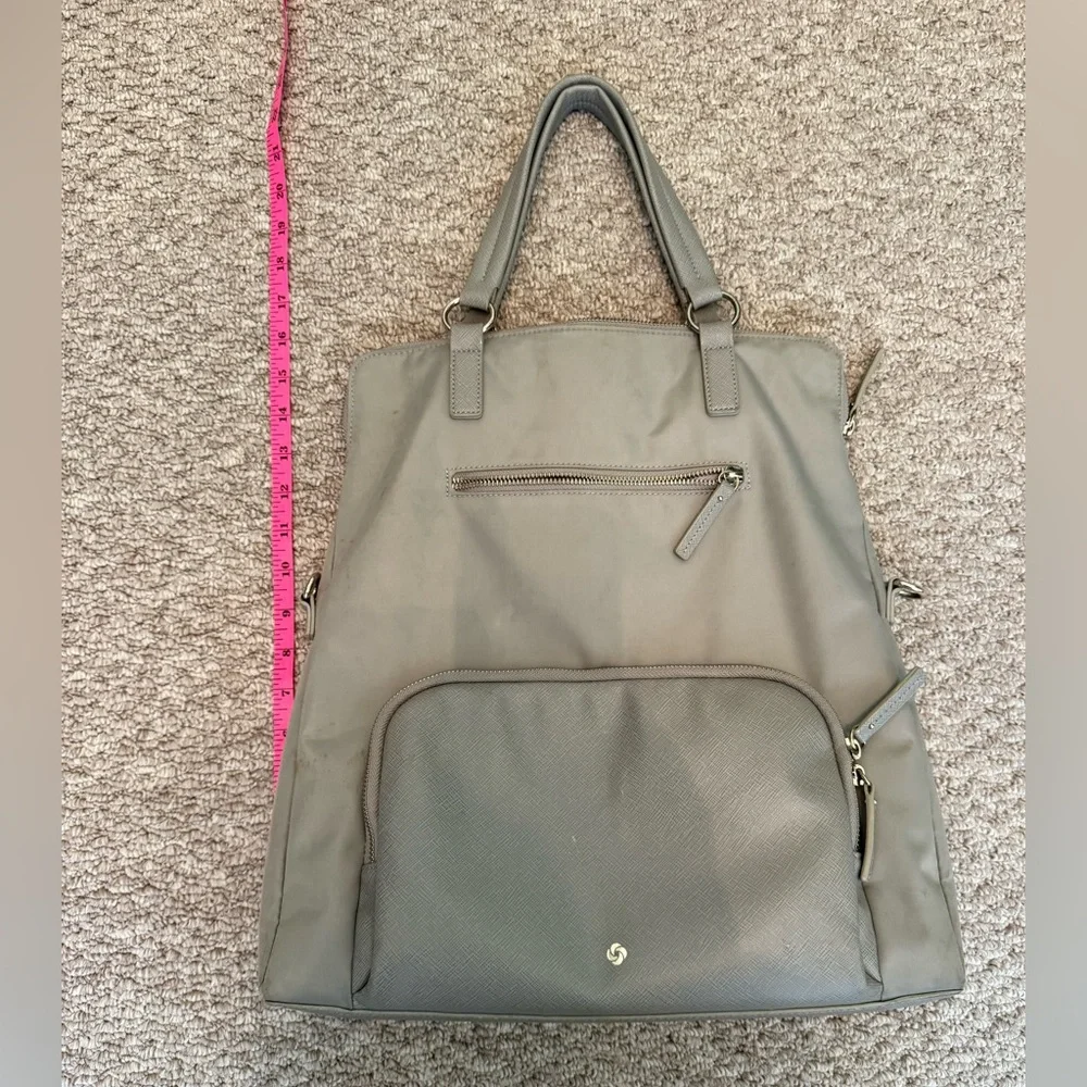 Samsonite- GrayWomen's Bag light purple inside - Picture 3 of 13
